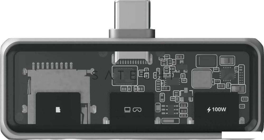 Док-станция Satechi Mobile XR Hub with microSD Reader ST-HXRSDM (серый)