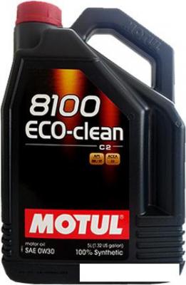 Моторные масла Motul 8100 Eco-clean 0W-30 5л