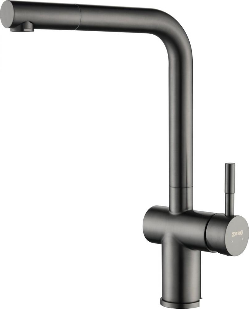 Смесители ZorG Titan Premium PVD (gunblack)
