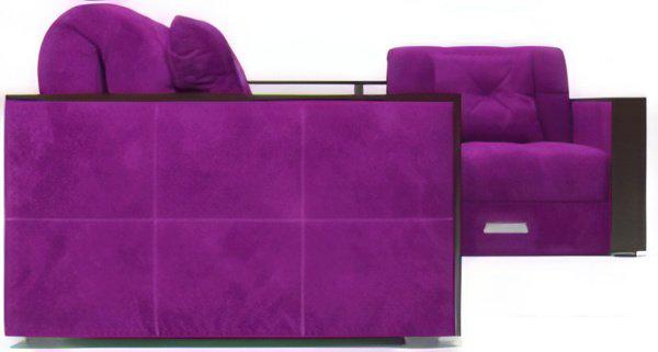Диваны Мебель-АРС Прага (фиолетовый)