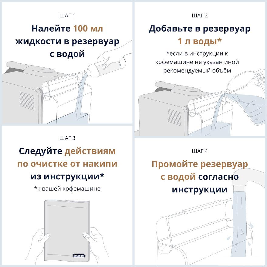 Средство для кофеварки DeLonghi DLSC202