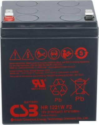 Аккумулятор для ИБП CSB Battery HR1221W F2 (12В/5 А·ч)
