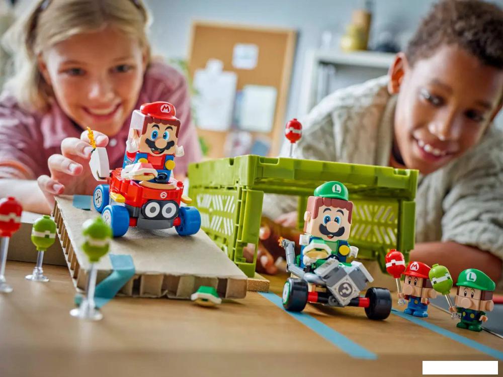 Конструктор LEGO Mario Kart – Малыш Марио против Малыша Луиджи 72034