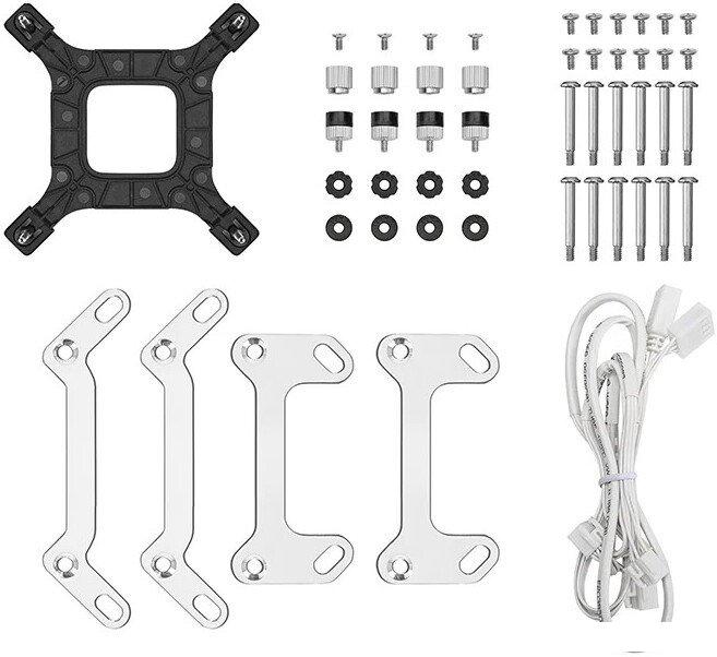 Система жидкостного охлаждения для процессора DeepCool LQ360 Ultra ARGB WH R-LQ360-WHASMC-G-1