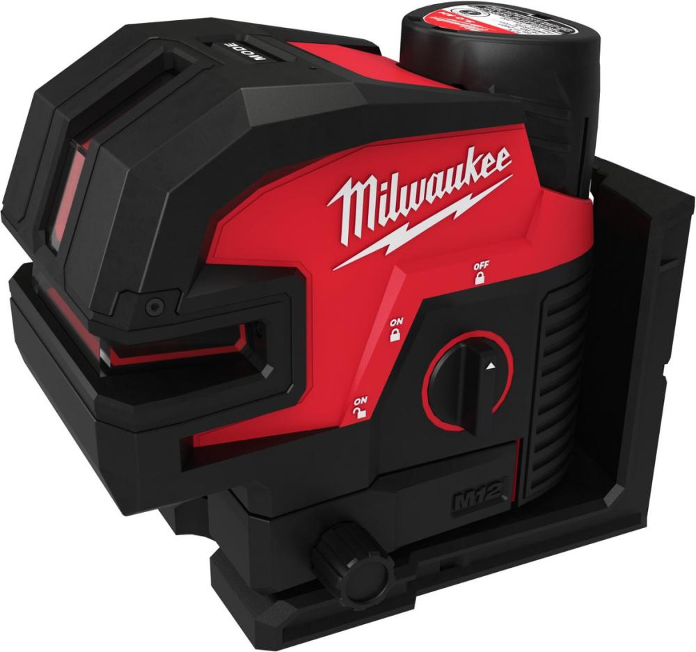 Лазерный нивелир Milwaukee M12 CLL4P-301C 4933479203 (с 1-им АКБ, кейс)