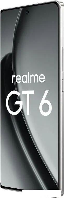 Смартфон Realme GT 6 12GB/256GB международная версия (зеркальный серебряный)