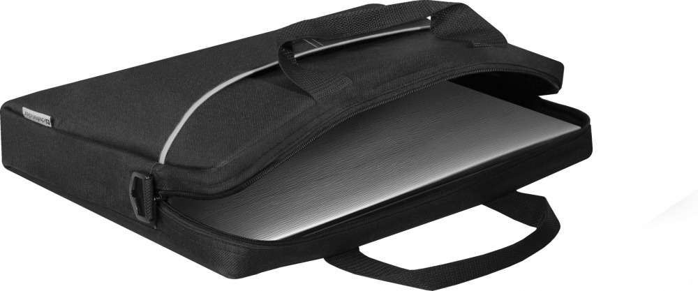 Сумка Defender Lite 15.6" (черный/серый) Сумка Defender Lite 15.6" (черный/серый)