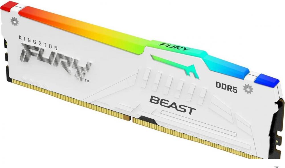 Оперативная память Kingston FURY Beast RGB 16ГБ DDR5 6000 МГц KF560C36BWE2A-16