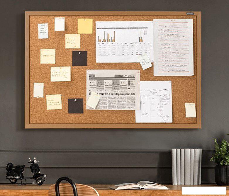 Офисная пробковая доска Deli 8764