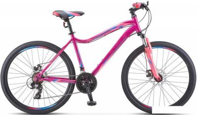 Велосипеды Stels Miss 5000 MD 26 V020 р.18 2023 (фиолетовый/розовый)