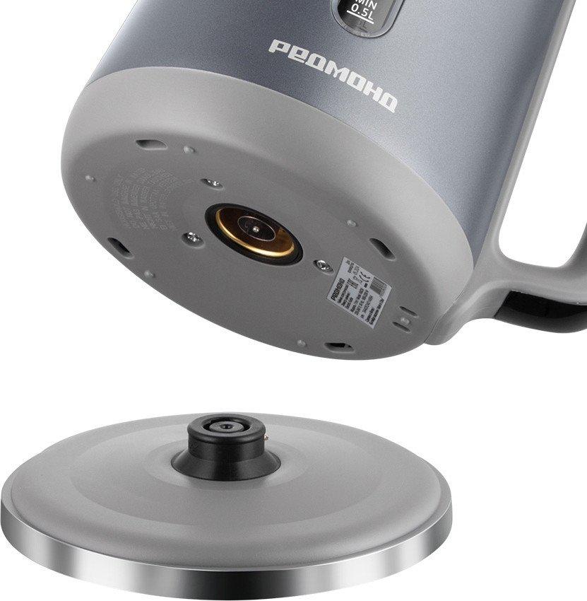 Электрический чайник Redmond KM238 (серо-голубой)