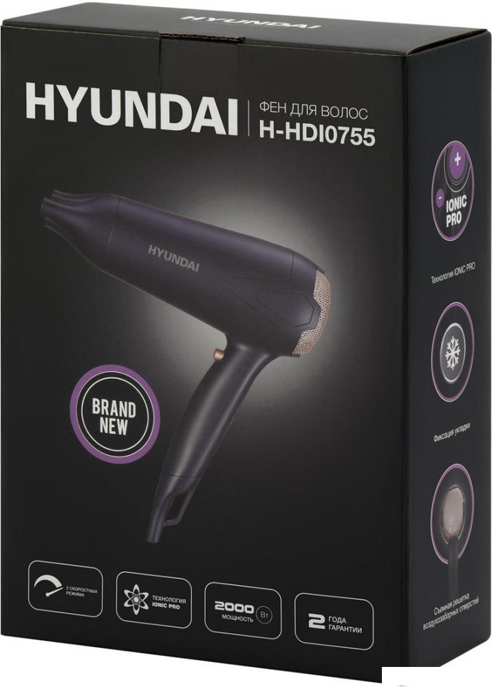 Фен Hyundai H-HDI0755