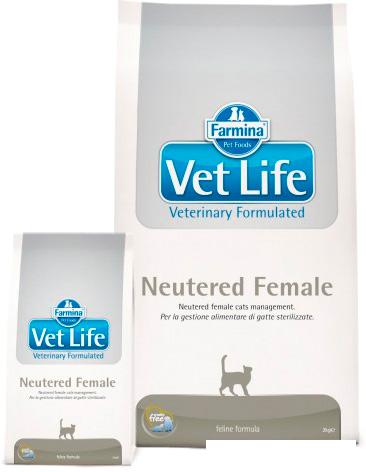 Корма для кошек Farmina Vet Life Neutered Female 10 кг