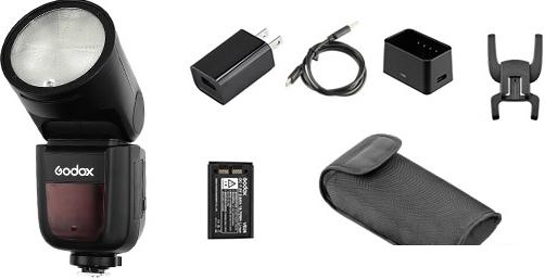Вспышки, лампы и аксессуары для съемки Godox V1S для Sony
