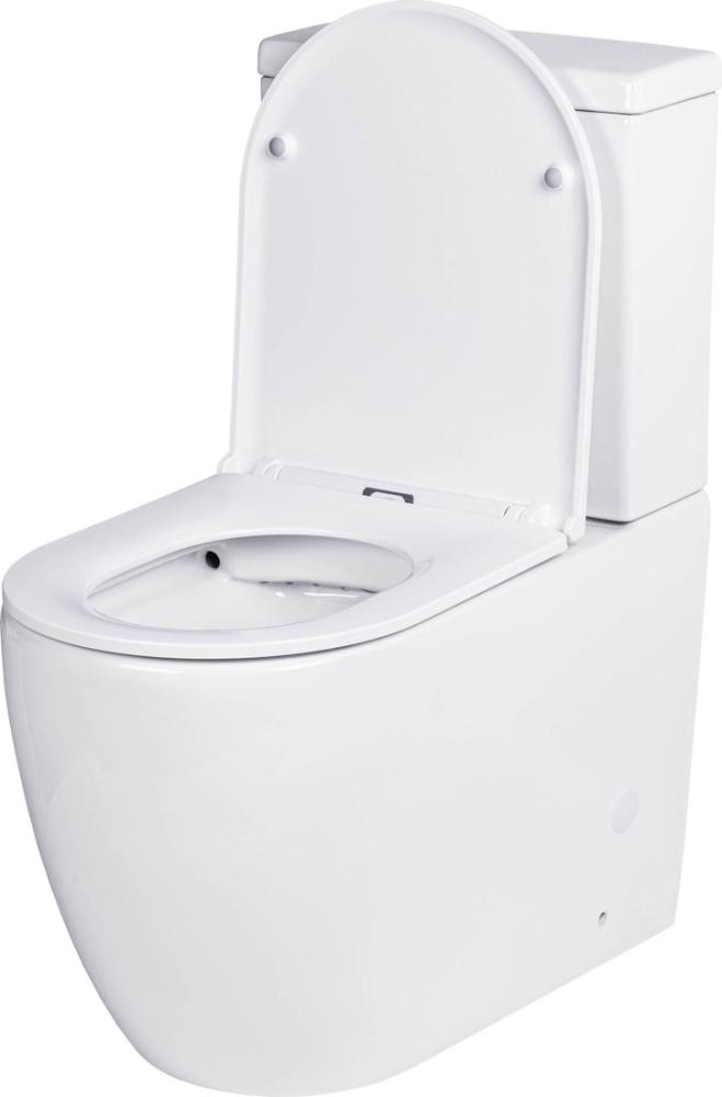 Унитаз напольный Roxen Antares Rimless Soft Close 600185-01