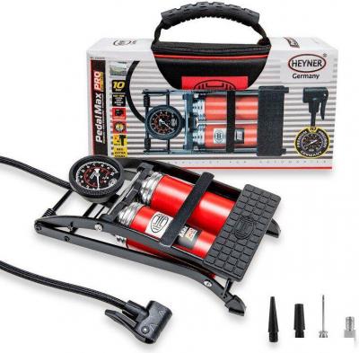 Велосипедные насосы, манометры, шланги Heyner PedalMax PRO (красный)