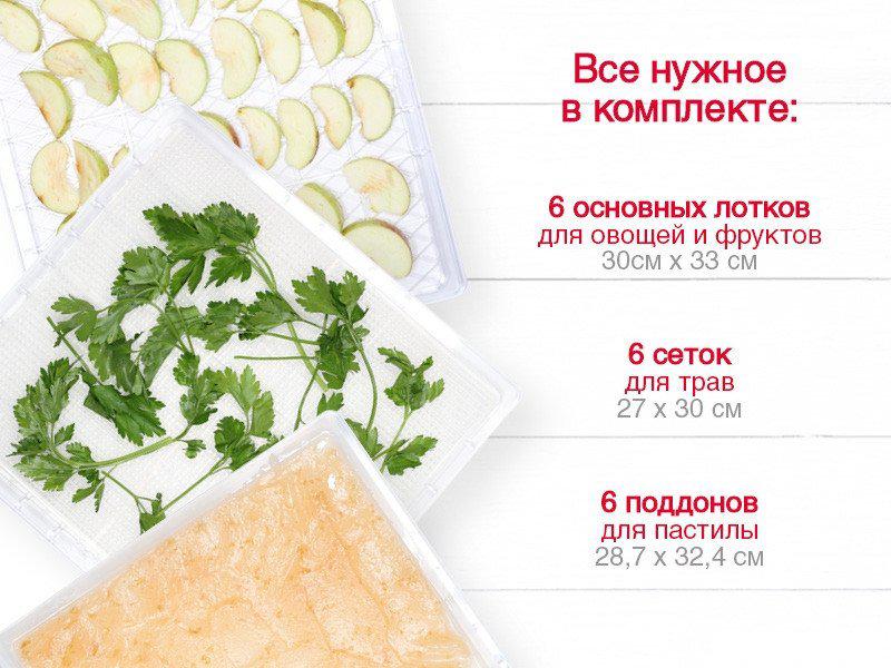 Сушилки для овощей и фруктов Oursson DR60102D/BL