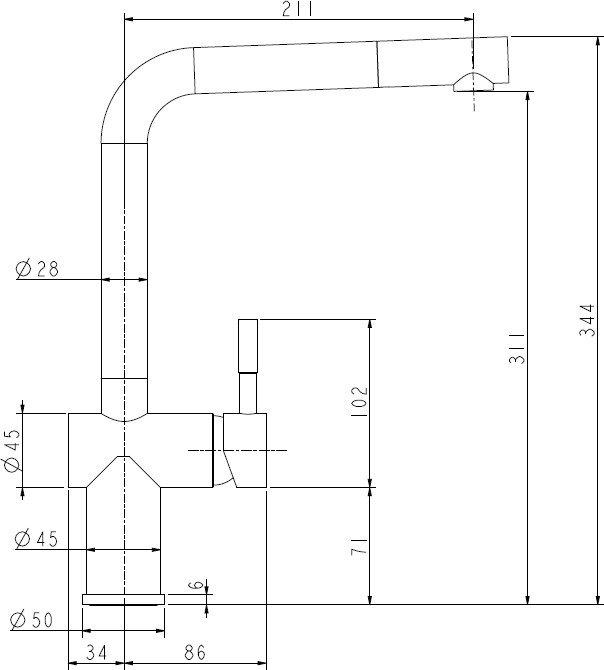 Смесители ZorG Titan Premium PVD (gunblack)