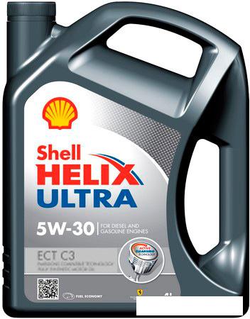 Моторные масла Shell Helix Ultra ECT C3 5W-30 4л