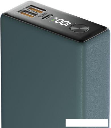 Внешний аккумулятор Olmio QX-20 20000mAh (темно-зеленый)