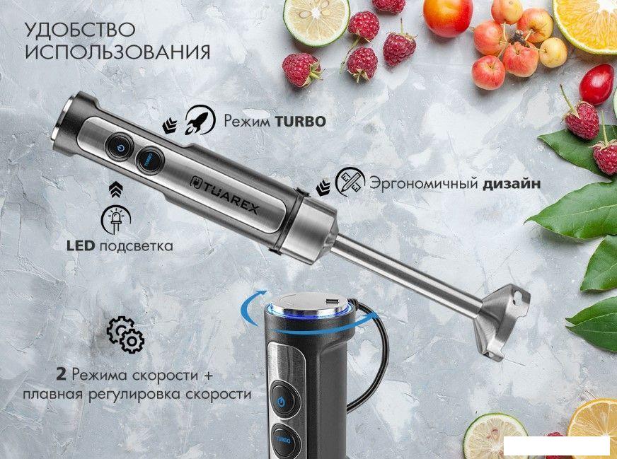 Погружной блендер Tuarex TK-4101 (стальной/черный)