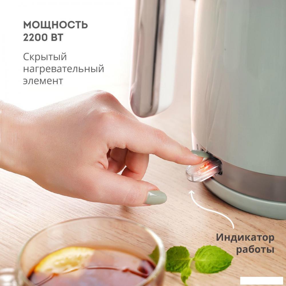 Электрический чайник Galaxy Line GL0332 (мятный)
