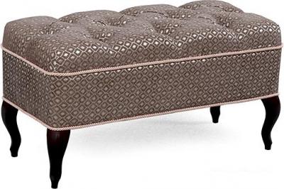 Пуфы Мебельград №15 Вариант 5 (паола коричневый ромб/орех светлый)