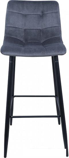 Стул AksHome Stella (серый велюр HLR21/черный)