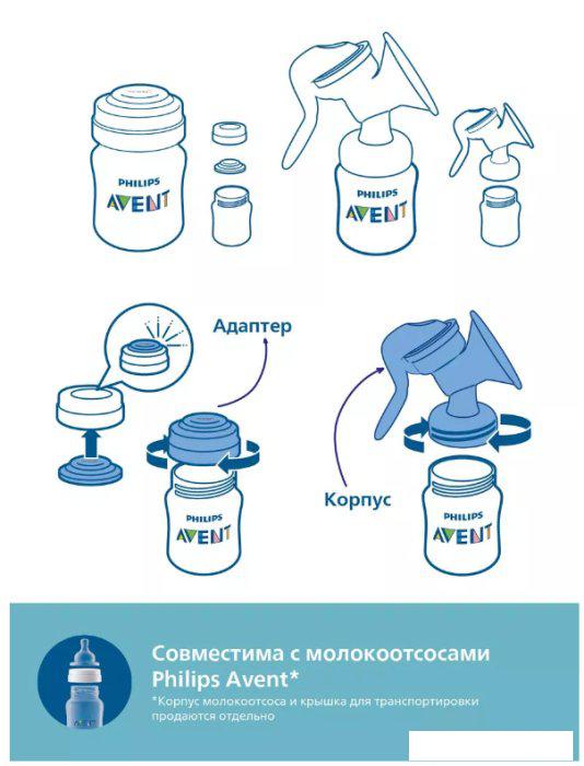 Набор бутылочек для кормления Philips Avent Anti-colic SCY103/02 (260 мл, 2 шт)