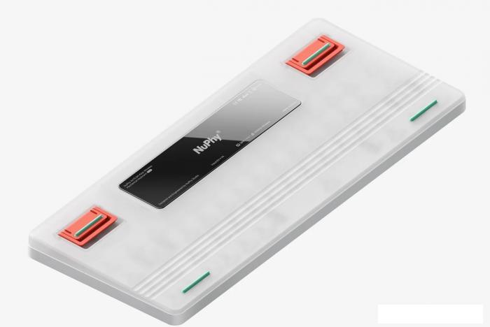 Клавиатура NuPhy Air75 V2 Ionic White (NuPhy Low Profile Cowberry)