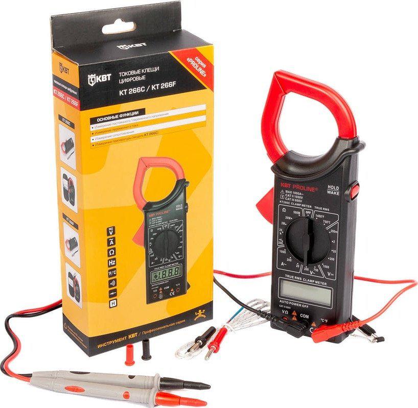 Токовые клещи КВТ PROLINE KT 266C 79132