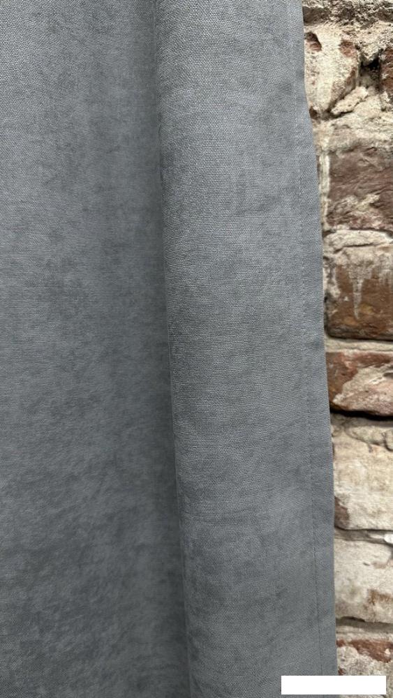Шторы, тюль КронасМАрт Канвас 400x270 (2шт, серый)