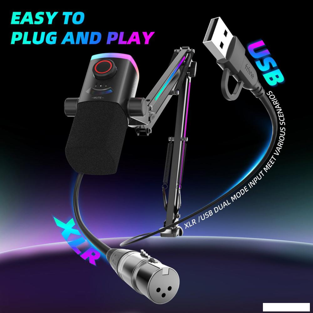 Микрофоны FIFINE AM8PROT (черный)