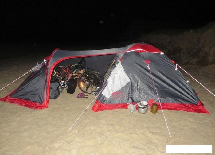 Палатки TRAMP Cave 3 v2 (серый)