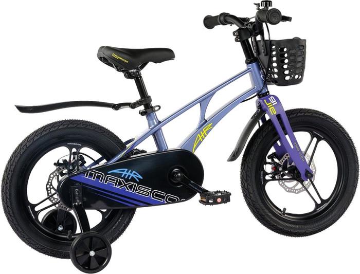 Детский велосипед Maxiscoo Air Pro 18 2024 (синий карбон)