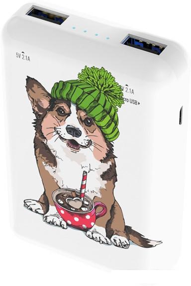 Внешний аккумулятор Ritmix RPB-10007 (корги)