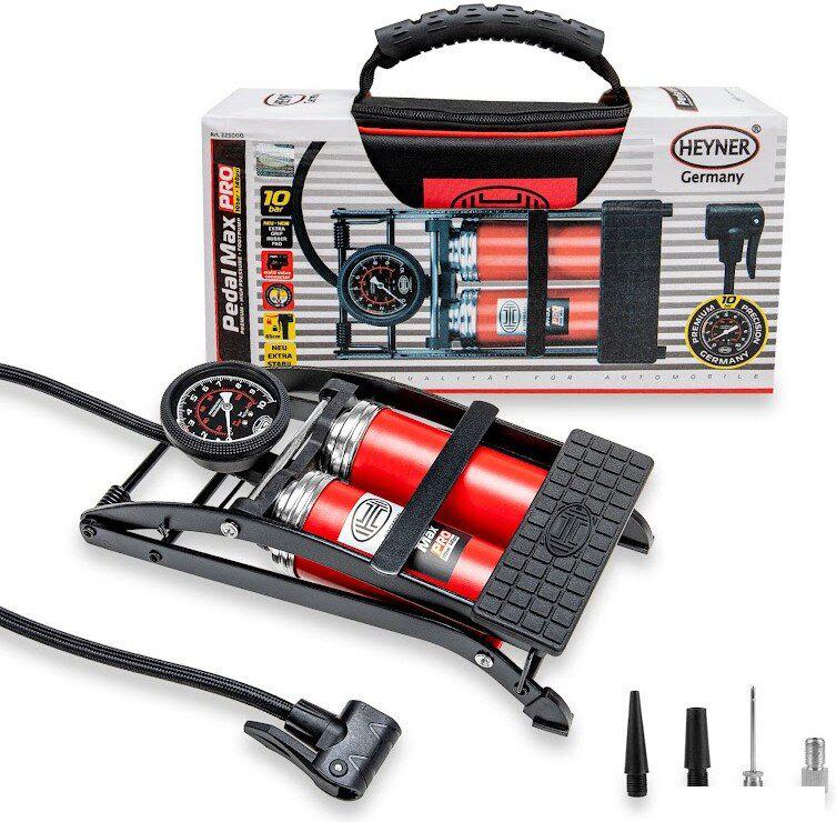 Велосипедные насосы, манометры, шланги Heyner PedalMax PRO (красный)