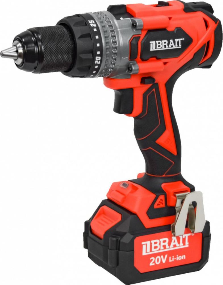 Шуруповерты, гайковерты, электроотвертки Brait BCDI20-4PUMBL PRO (с 1-м АКБ, кейс)