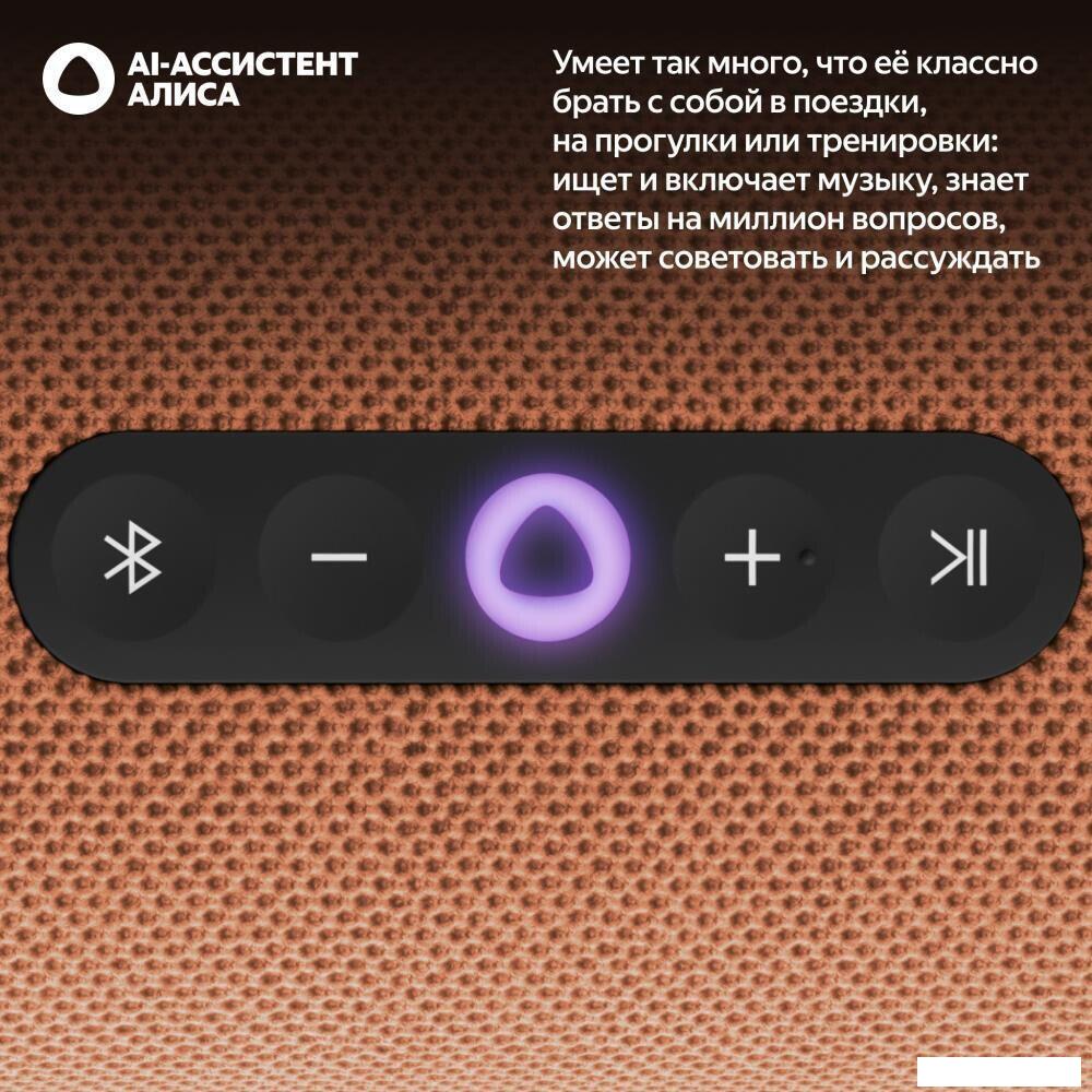 Беспроводные и портативные колонки Яндекс Станция Стрит (оранжевый)