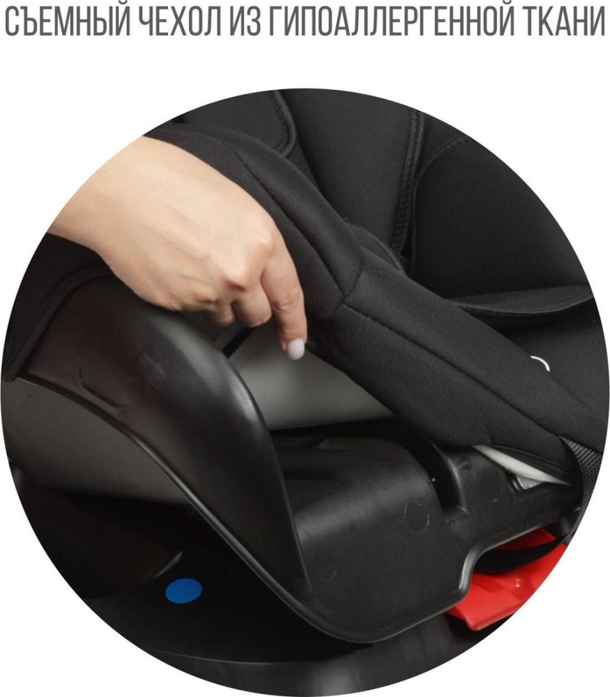 Детское автокресло Zlatek Галеон Lux KRES4008 (черный)