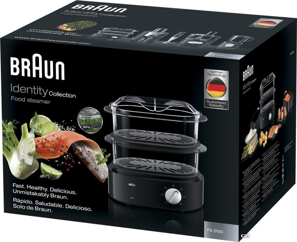 Пароварка Braun IdentityCollection FS 5100 Black