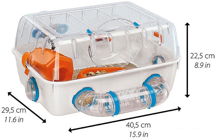 Клетки и аксессуары для птиц и грызунов Ferplast Combi 1 (белый) 57923499