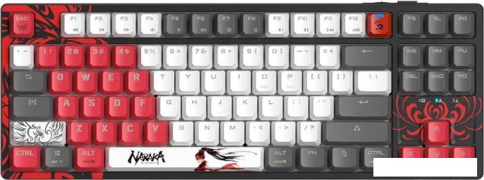 Клавиатура A4Tech Bloody WS87 Naraka (Bloody BLMS Red Plus)