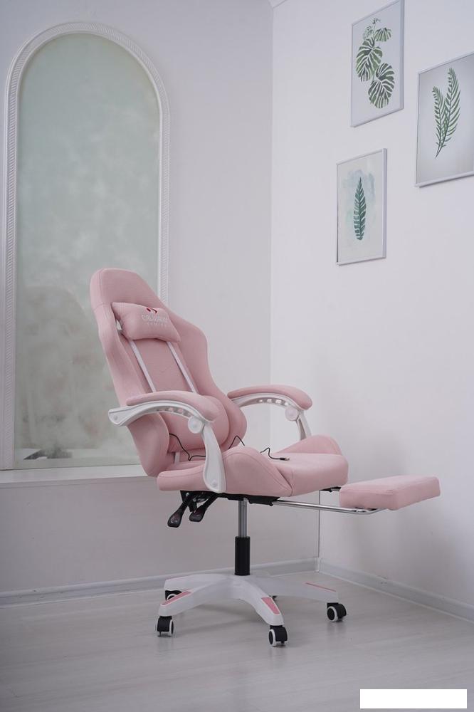 Офисные кресла и стулья Calviano 1584 (ткань, розовый)