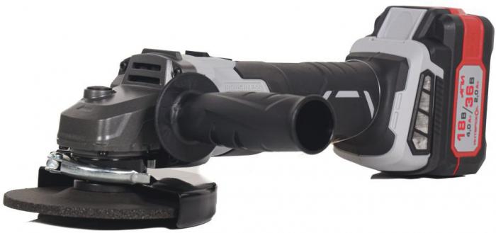 Угловые шлифмашины (болгарки) Интерскол УШМ-125/36В 816.2.2.70 (с 2-мя АКБ)