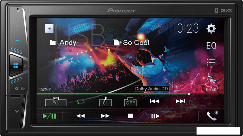 USB-магнитола Pioneer DMH-G225BT