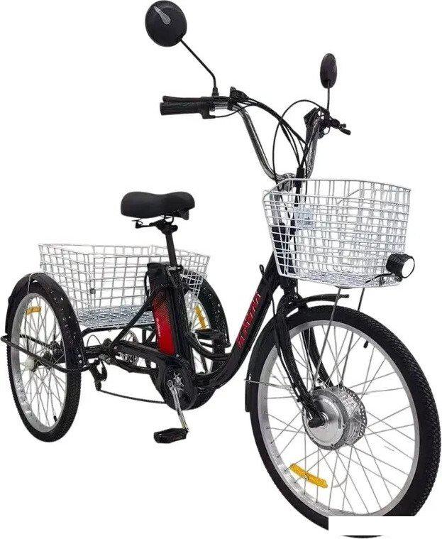 Электровелосипед AVM E-Alfa Trike 24 (черный)
