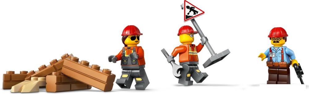 Конструктор LEGO City 60466 Желтый бульдозер