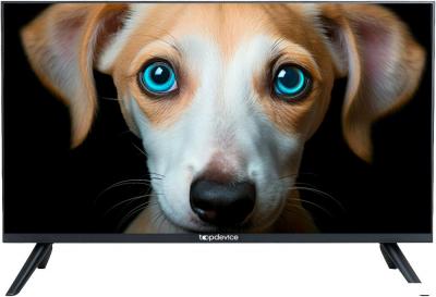 Телевизор Topdevice 24" SMART TV YaOS (черный)