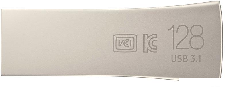 USB Flash Samsung BAR Plus 128GB (серебристый)
